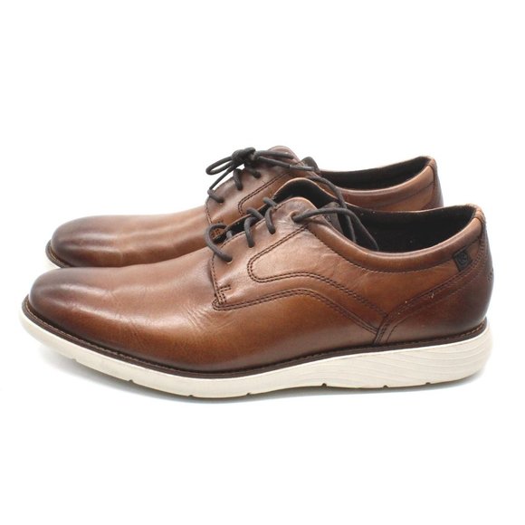 Men's Rockport Garett Plain Toe Oxford - Picture 4 of 8